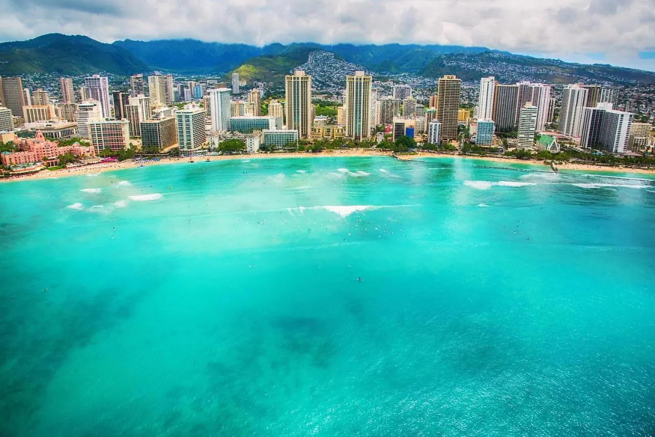 Modern Surf Chic Studio Condo Honolulu United States